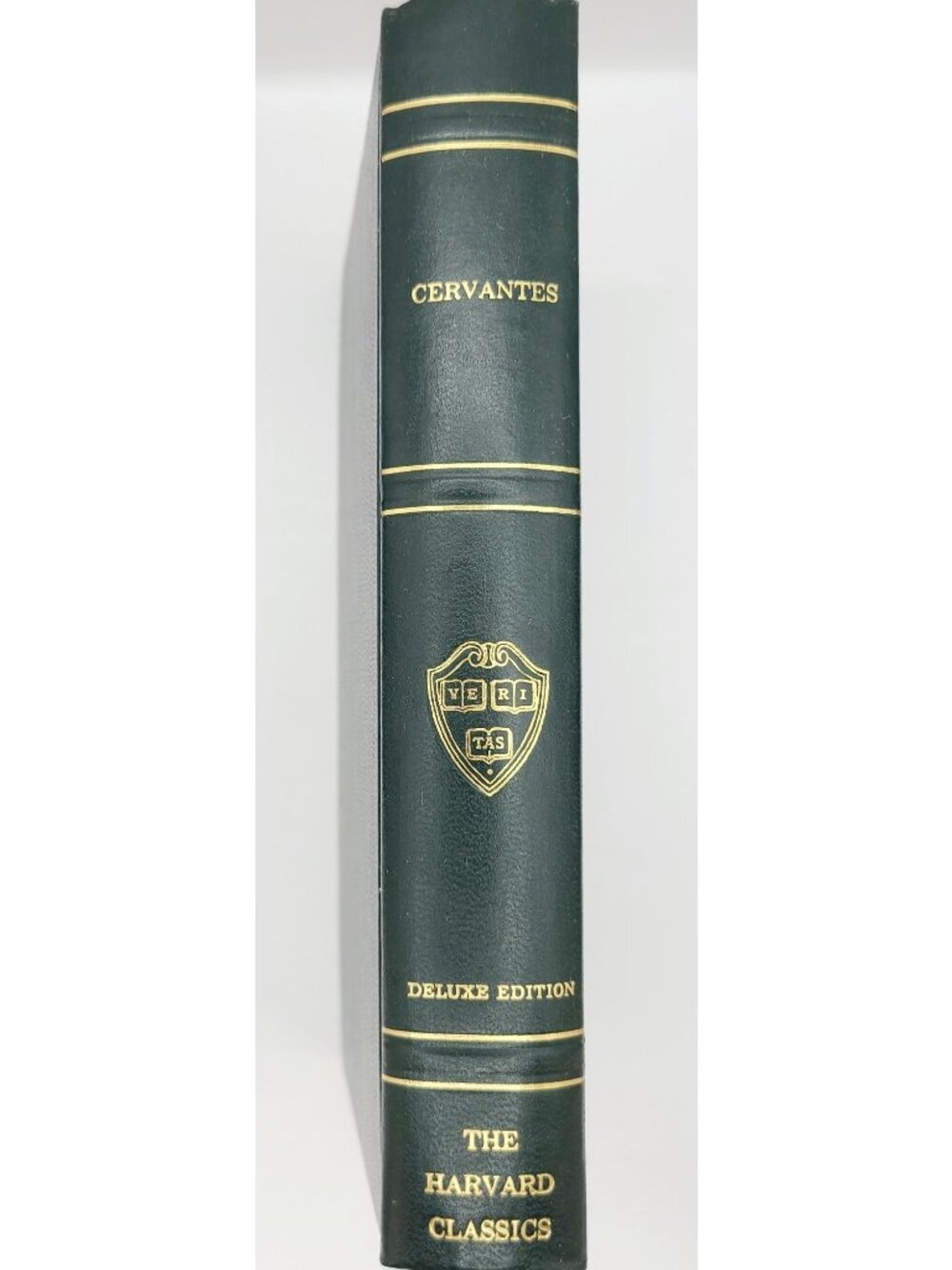 Harvard Classics Deluxe Edition Cervantes Hardcover Book With Gold Detailing - Picture 2 of 4